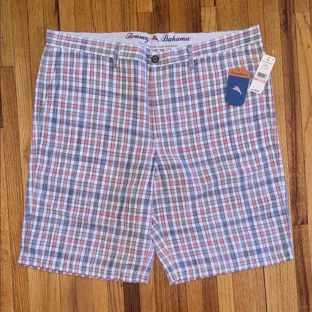 Tommy Bahama Men's Shorts Orange, White, Gray NWT